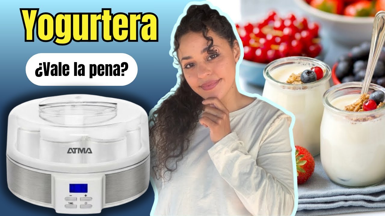🔥¡IMPOSIBLE más FÁCIL! Cómo funciona la YOGURTERA ATMA - REVIEW  #1