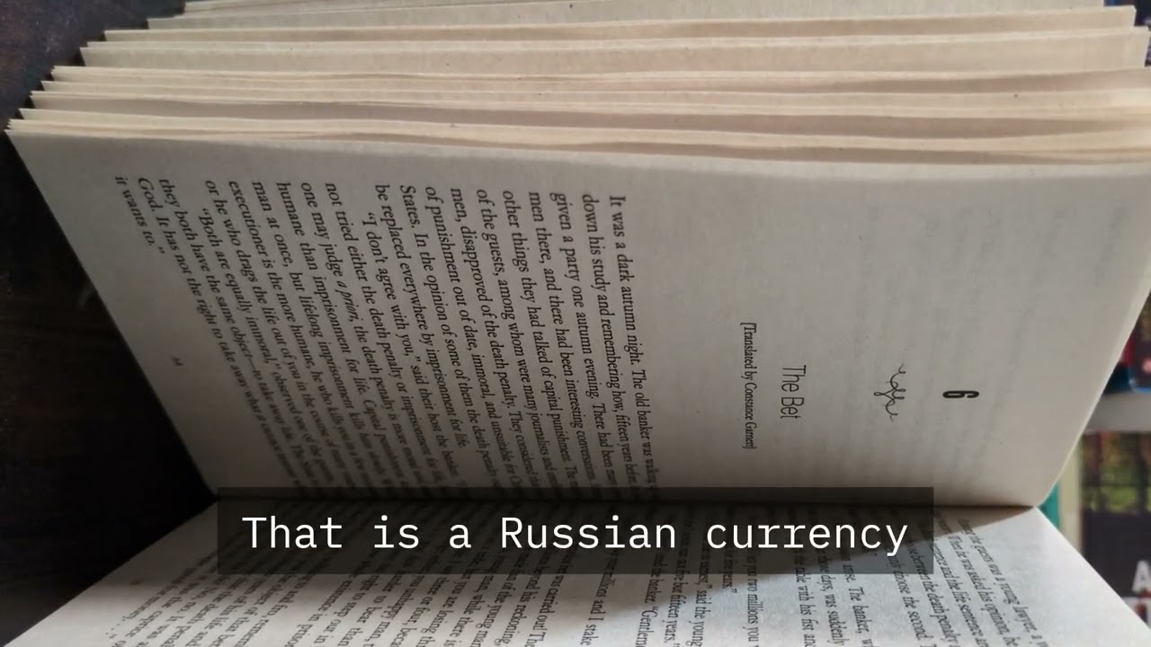 THE BET by Anton Chekhov | Summary and explanation 