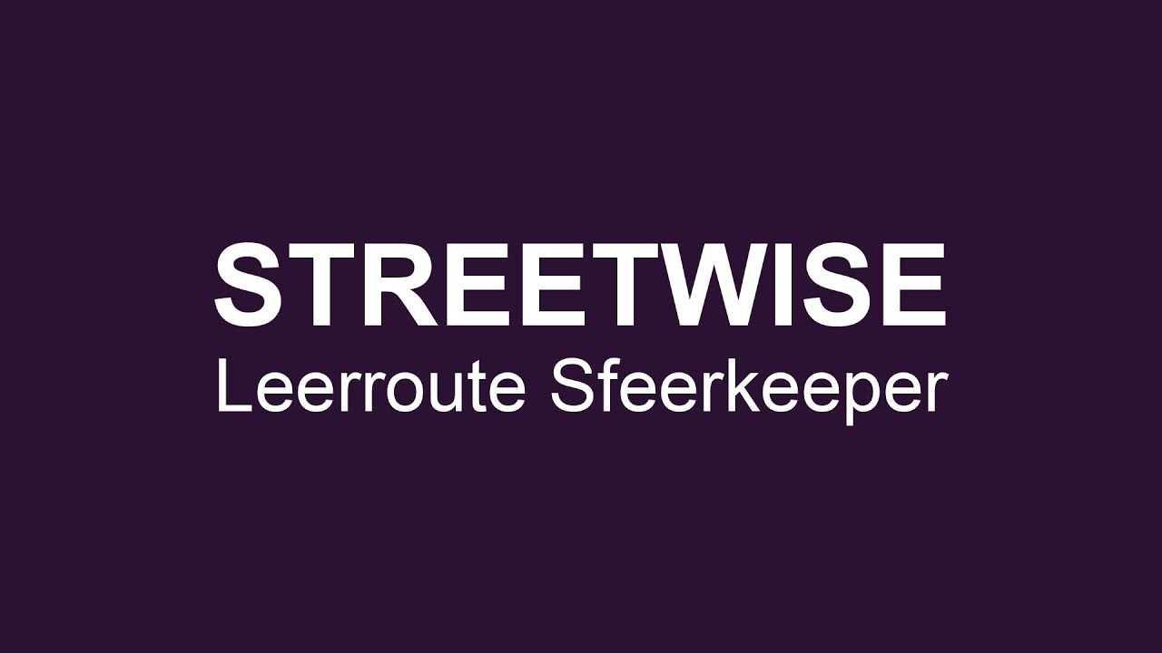 leerroute sfeerkeepers