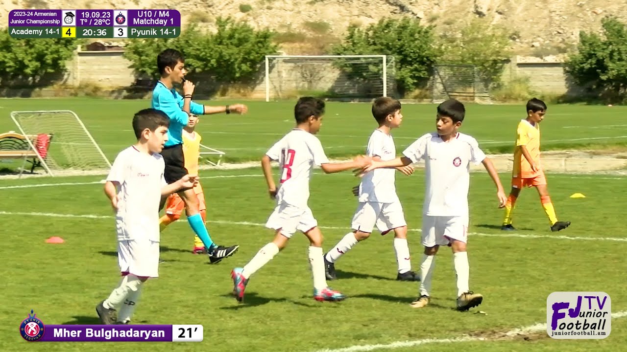 Academy 14-1 (9-6) Pyunik 14-1 (19.09.23) 2023-24 AJC U10/M4, Matchday 1