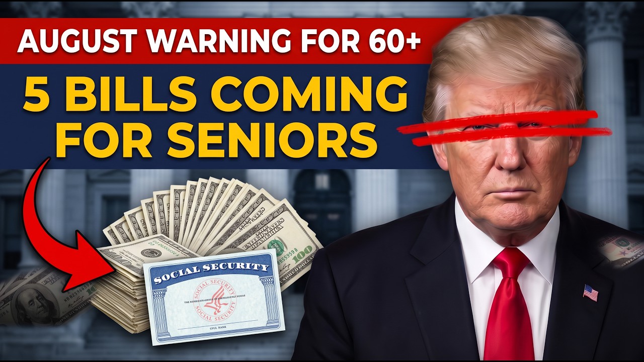 5 Bills Seniors Must Deal With in August &mdash; Miss One and Pay the Price