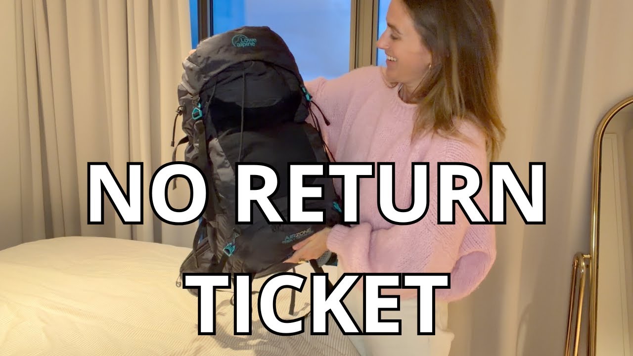 I’m Leaving With No Return Ticket… Here’s What I Packed ✈️