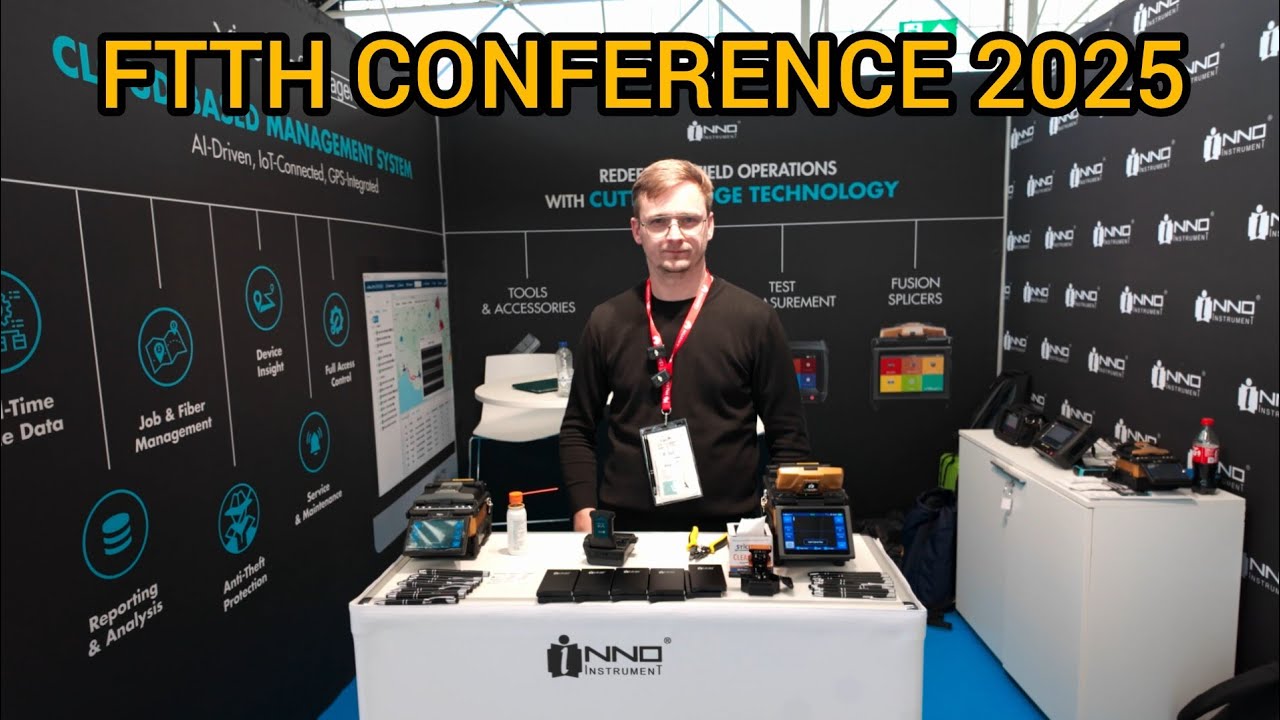 Vlog Światłowodzisty 124 | FTTH Conference 2025 Amsterdam | Inno Instrument