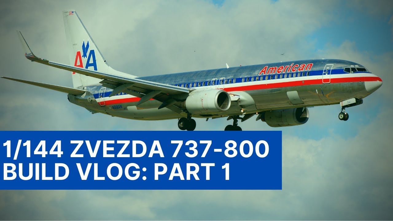 1/144 Zvezda Boeing 737-800  Build Series - Part 1: Intro and filling windows
