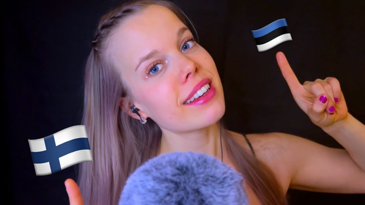 ASMR 💜 Comparing Finnish and  Estonian Words