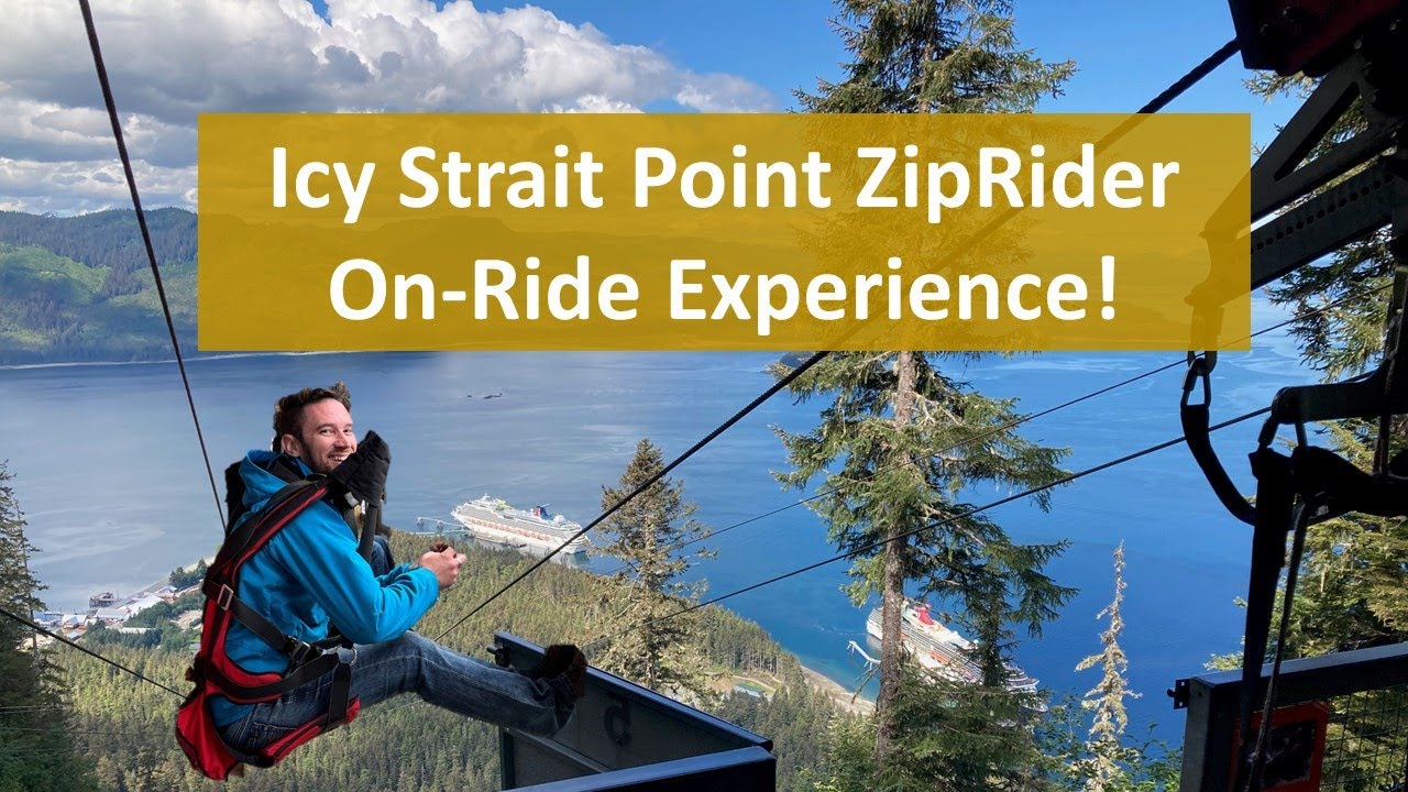 Icy Strait Point ZipRider | World's Longest | Zipline | Hoonah, Alaska