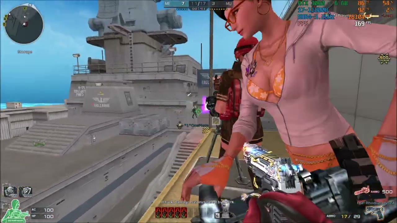 Lvling up in mutant honor lvl is hard - Naval Base HMX 205 kills - 1st :-) |  CF West  |