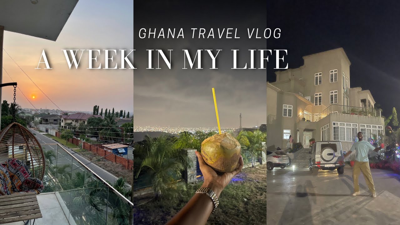 GHANA TRAVEL VLOG! Detty December Continues! PARTIES UNTIL 6!? Girls Night, Ghanaian Cuisine & more!