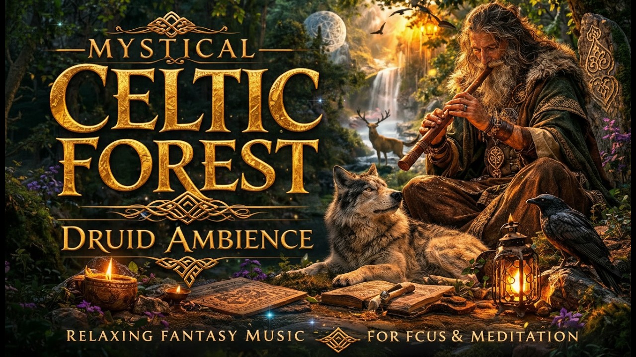 Mystical Celtic Forest Music | Peaceful Druid Ambience | Focus & Meditation