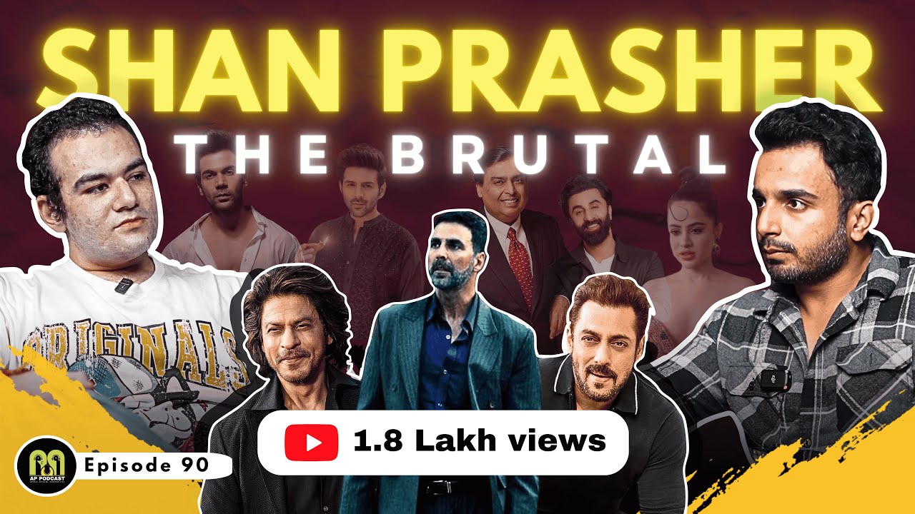 @ShanPrasher being brutally honest for 120 mins! - AP Podcast 90