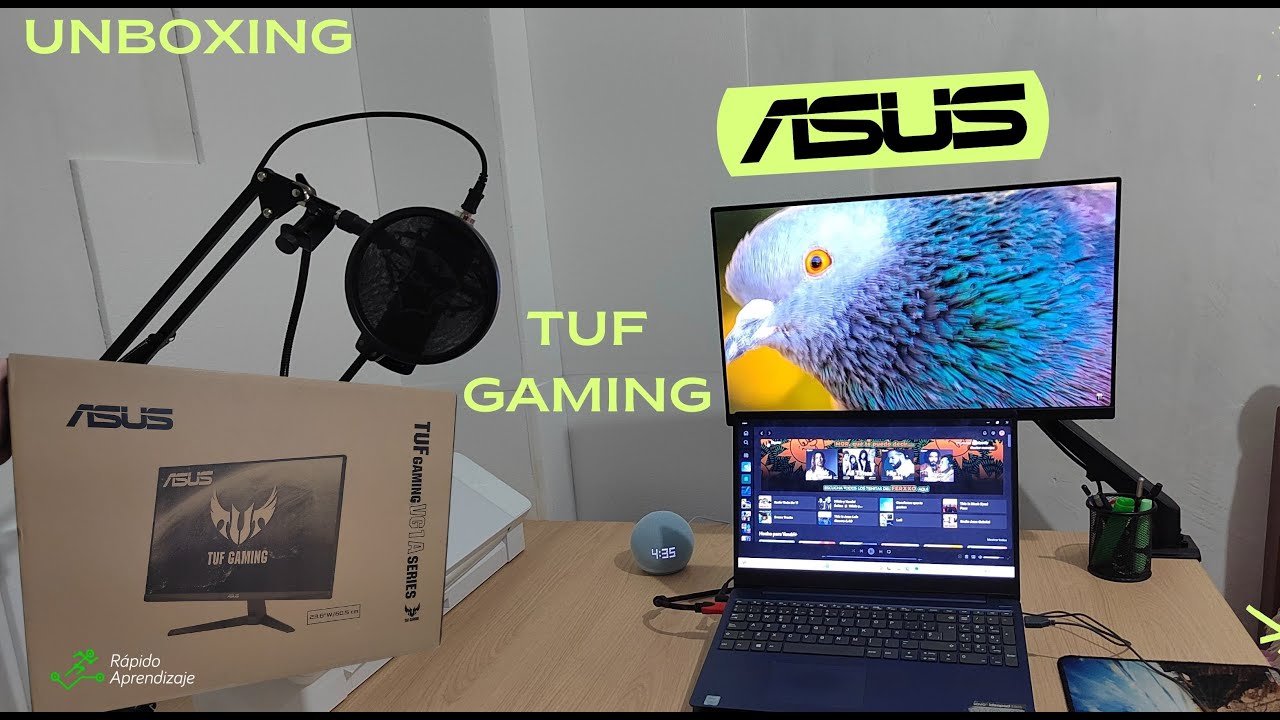 Unboxing del Monitor ASUS TUF Gaming 24