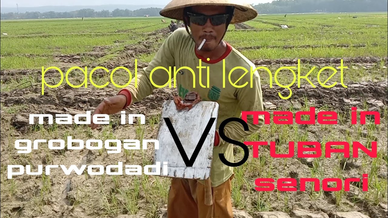 lihat perbedaan cangkul anti lengket buatan Tuban vs  purwodadi grobogan