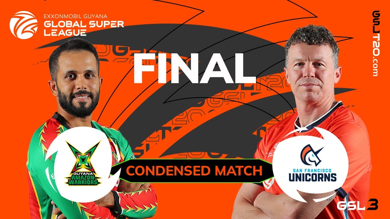 Condensed Match | Final - Guyana Amazon Warriors vs San Francisco Unicorns | GSL 2026