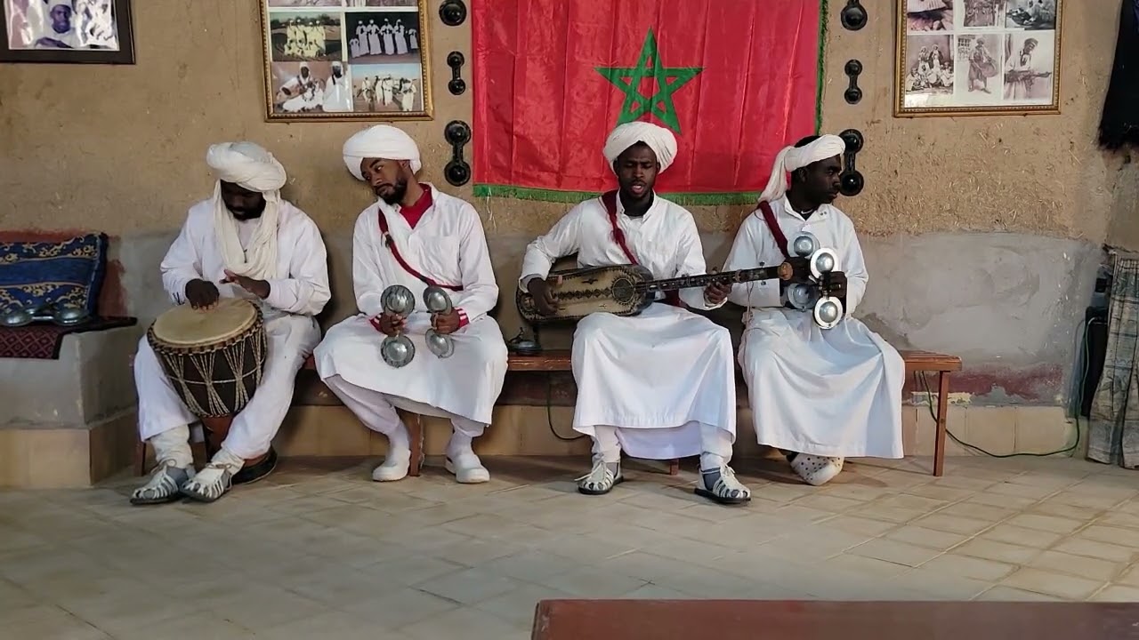 Gnawa performance in Khamlia, Morocco | OurSmallPlanet.eu