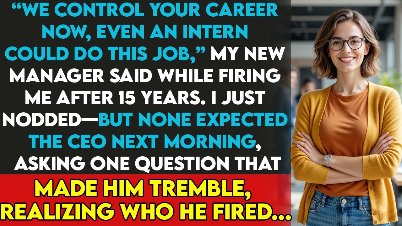 I Fired After 15 Years? CEO Storms In: 
