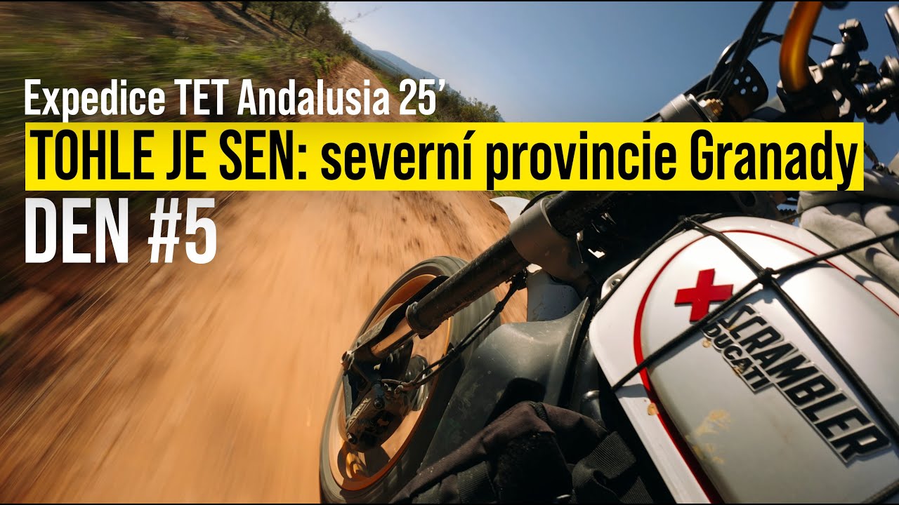 DEN #5 TOHLE JE SEN: severní provincie Granady ✕ Expedice TET Andalusia 25'