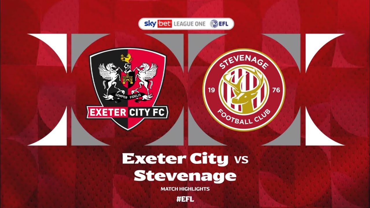 Exeter City V Stevenage