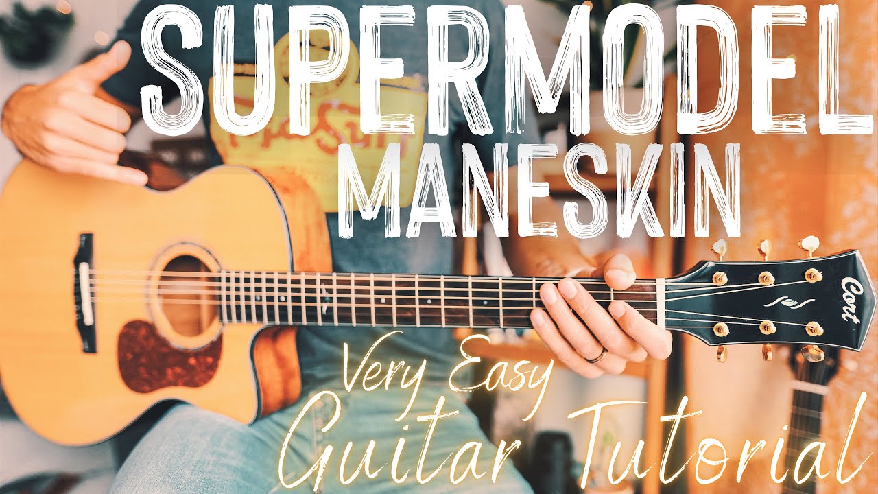 SUPERMODEL Guitar Tutorial // SUPERMODEL M&aring;neskin Guitar // Guitar Lesson #941
