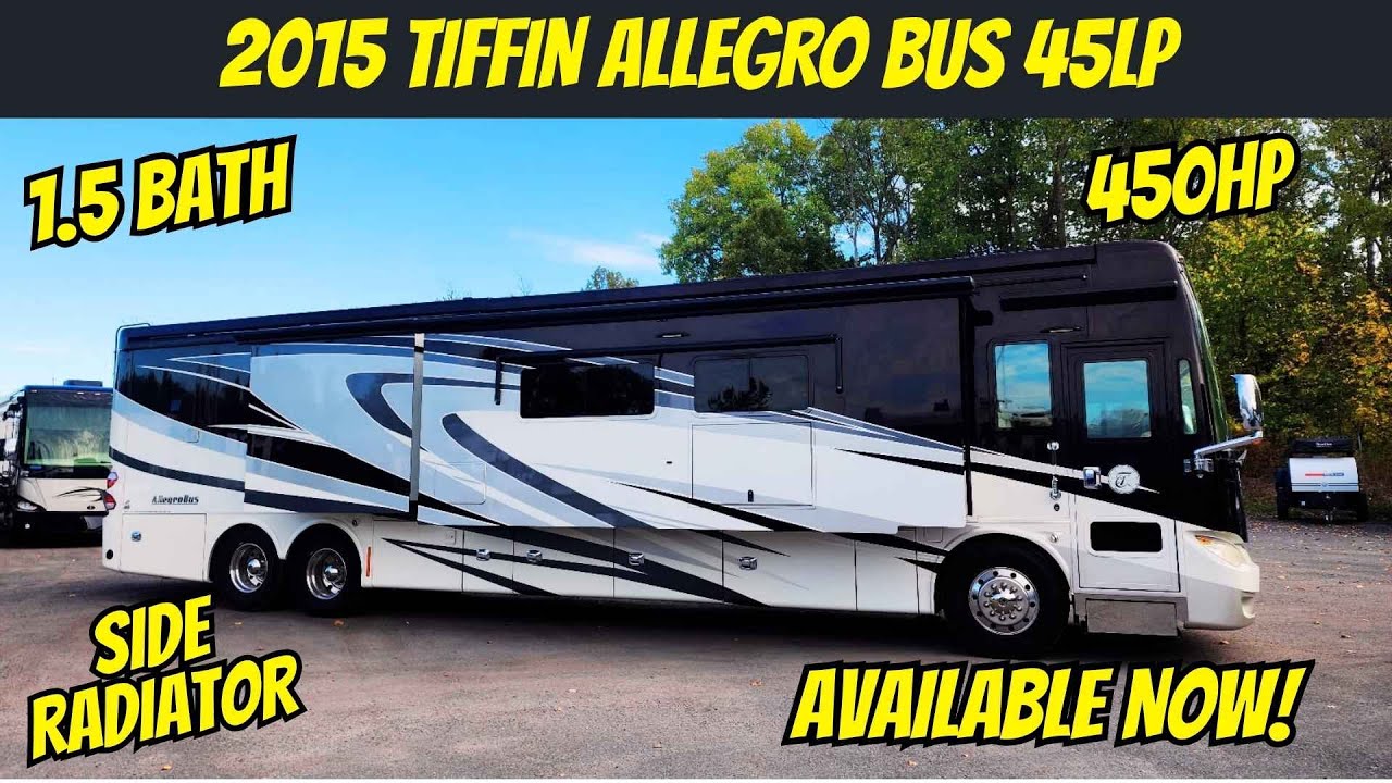 2015 Tiffin Allegro Bus 45LP RV Walk-Through 🚐✨ Luxury Diesel Pusher Motorhome Tour - The RV Pro 🚍