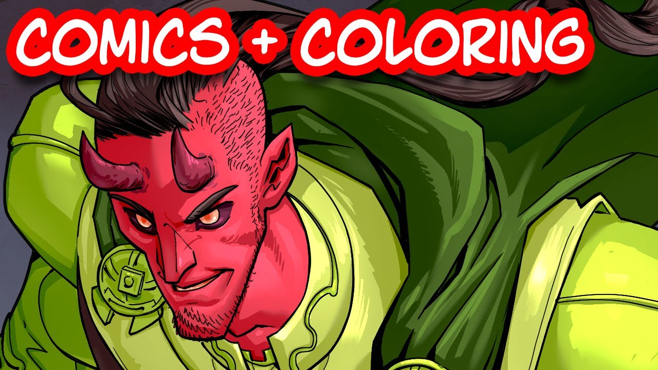 Comics (Sandcastles) + Coloring!