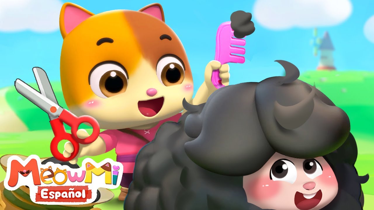🐑🐑Bee Bee Oveja Negra | Baa Baa Black Sheep | Canciones Infantiles | MeowMi Family Show Español