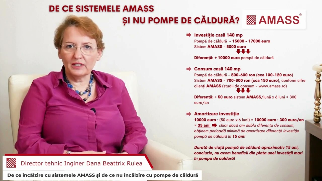 De ce incalzire cu sistemele AMASS si de ce nu incalzire cu pompe de caldura