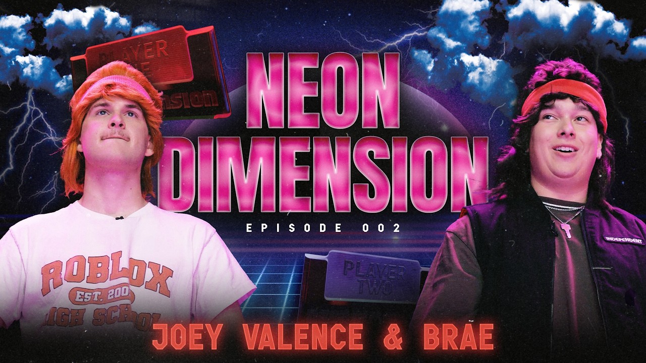 Joey Valence & Brae Play Video Games! | NEON DIMENSION 002