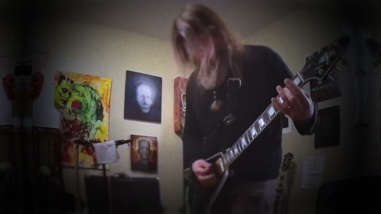 Wednesday Riff in C Standard. Gibson Custom Shop Flying V and Sunn Beta Lead.