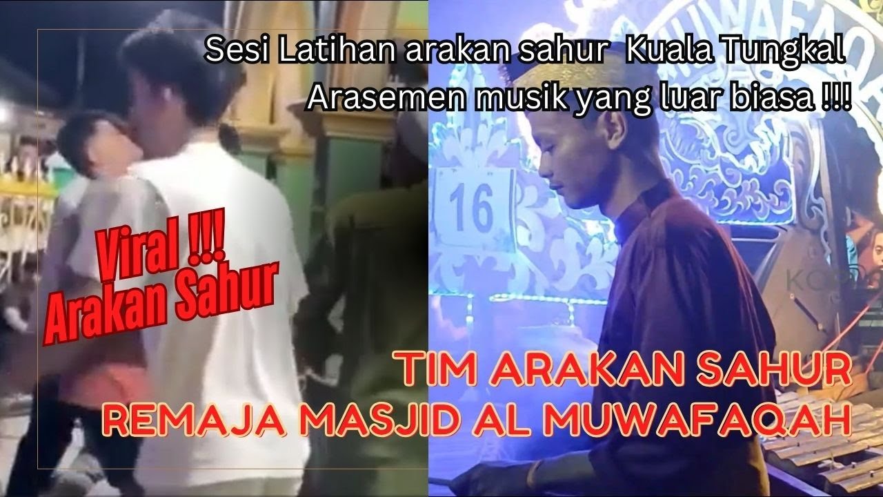 Viral !!! Arakan Sahur Kuala Tungkal 2025 Masjid Al Muwafaqah #arakansahur #festivalarakansahur