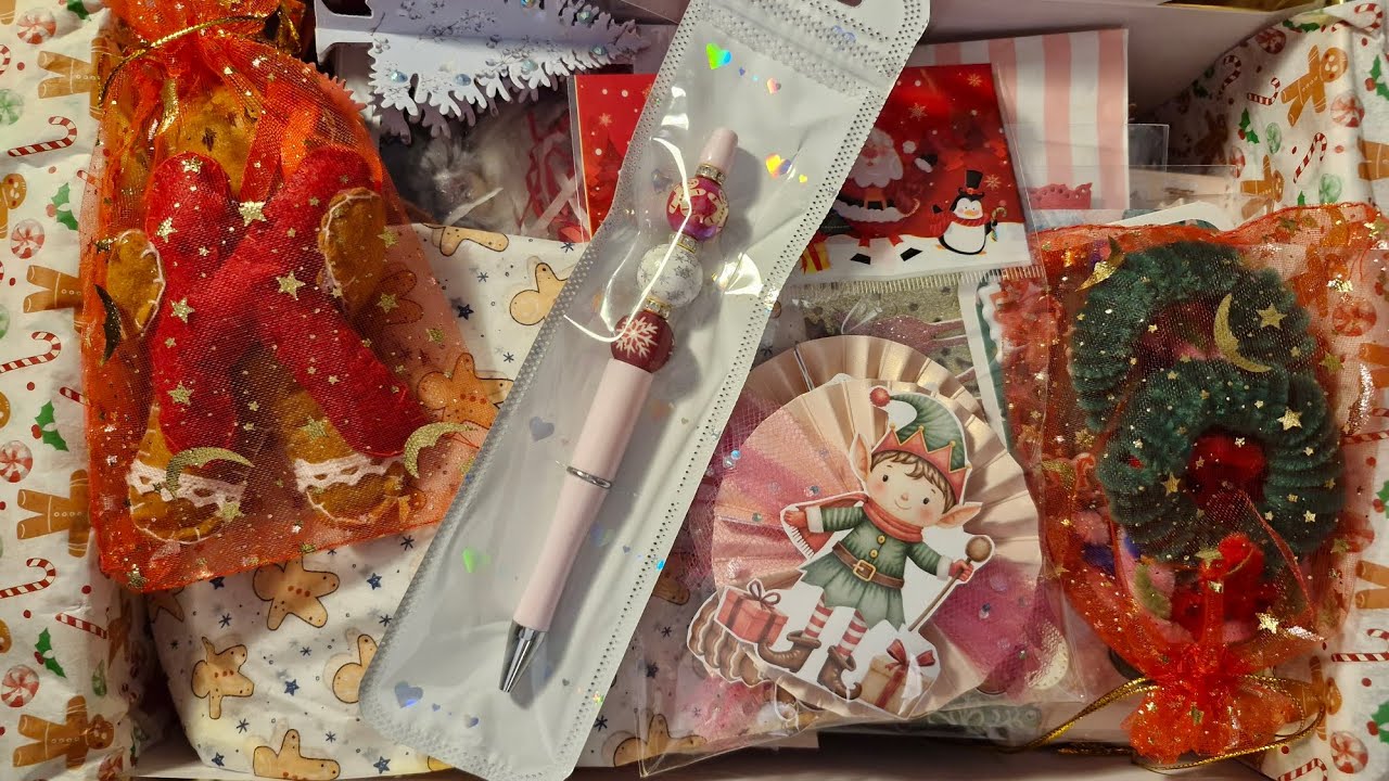 Incoming Merry Makers Christmas swap from @Craft_by_Ellie-May 
