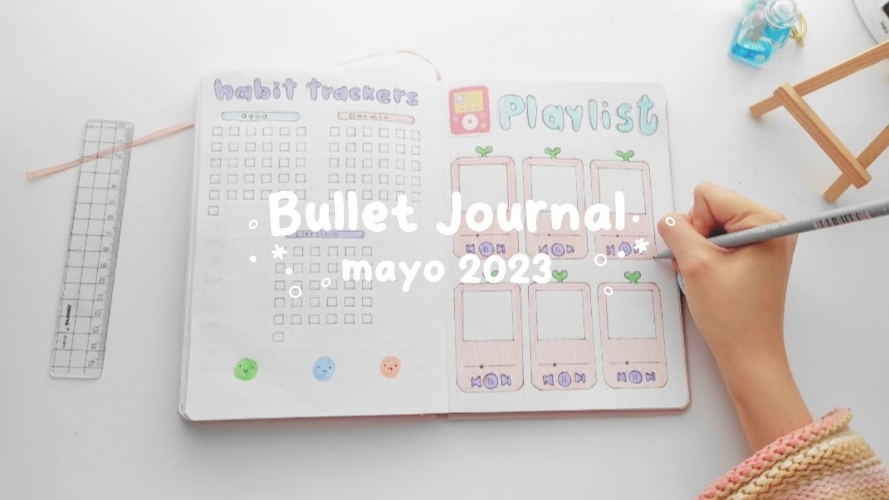 Journal with me 💐 - Bullet Journal (mayo 2023)