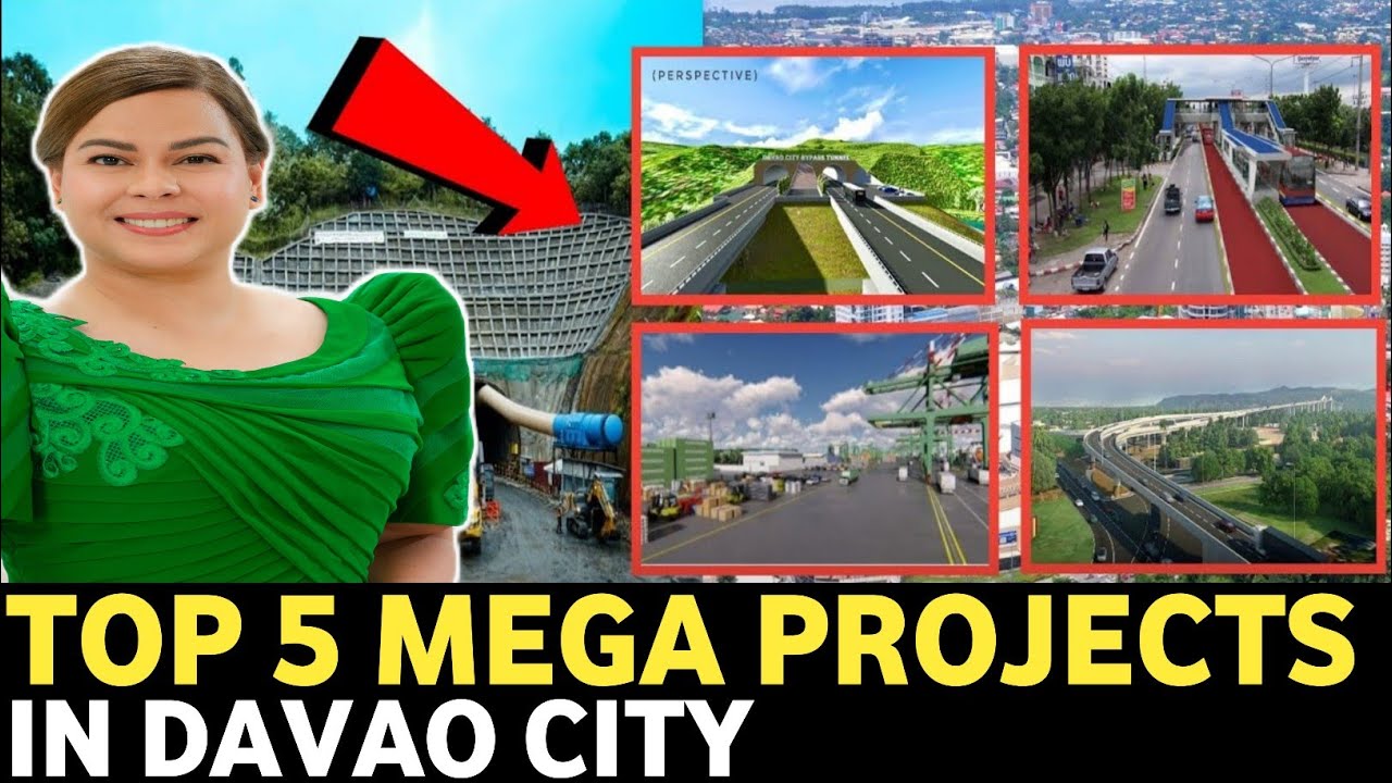 5 BIG INFRASTRUCTURE PROJECTS na Itatayo sa Davao City | Ang Magpapa-unlad sa Lungsod
