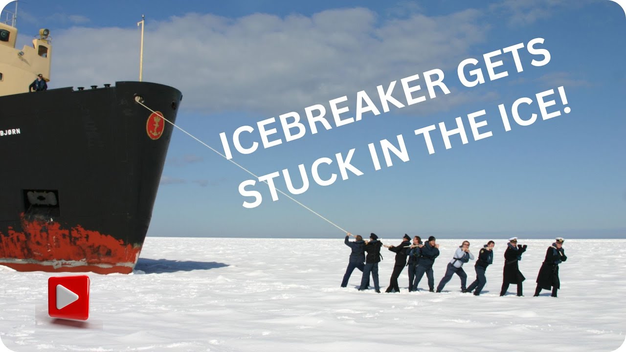 The Miracle - Denmark's last Icebreaker in Action in 2006 #icebreaking #ship #denmark