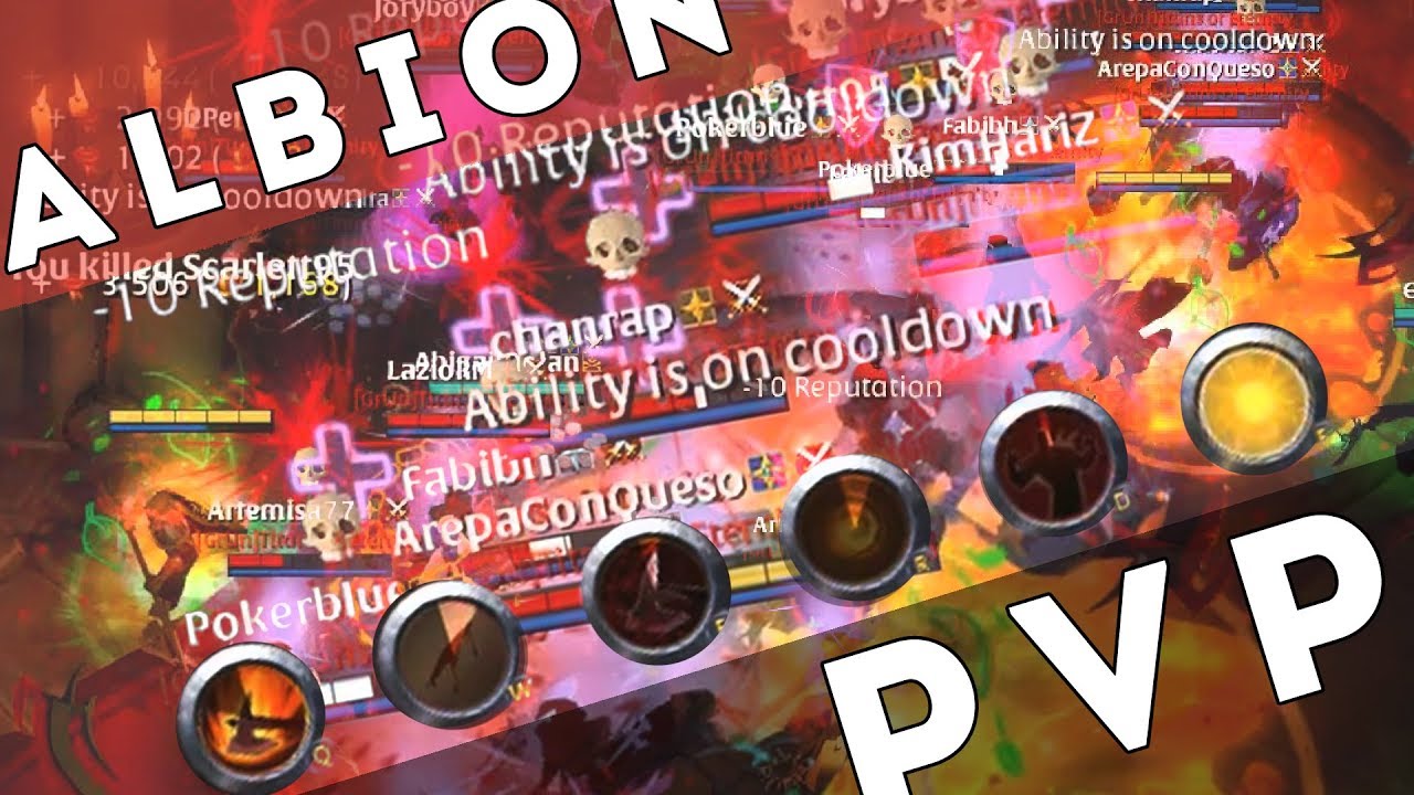 Возвращение в Albion Online. ПвП в 2-4 человека против гангеров!