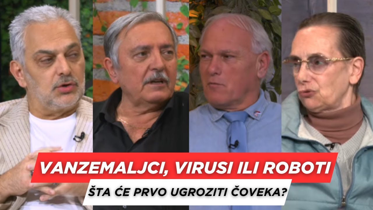 POSLE RUCKA - Vanzemaljci, virusi ili roboti - Sta ce prvo ugroziti coveka?