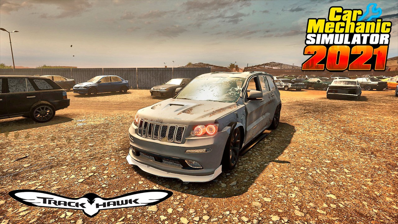 I FOUND a WRECKED Jeep Cherokee Trackhawk and Completely Restored it!
