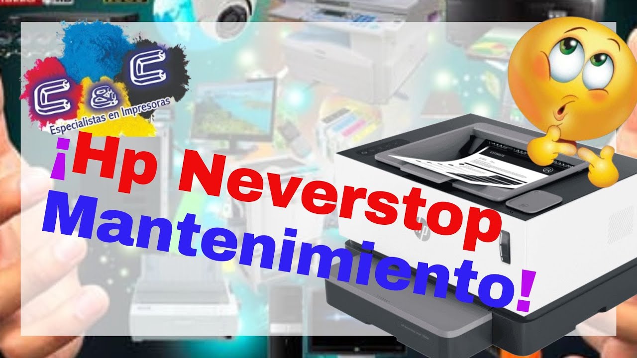 Hp Neverstop Laser 1000w. Desarmado, Desmontado y Mantenimiento MUY BIEN EXPLICADO