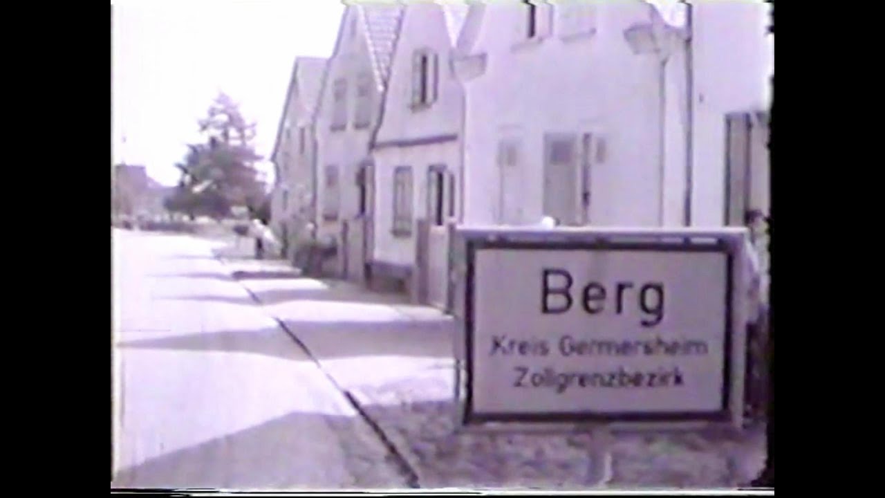 Juli 1961, Heimatfilm Berg, Pfalz