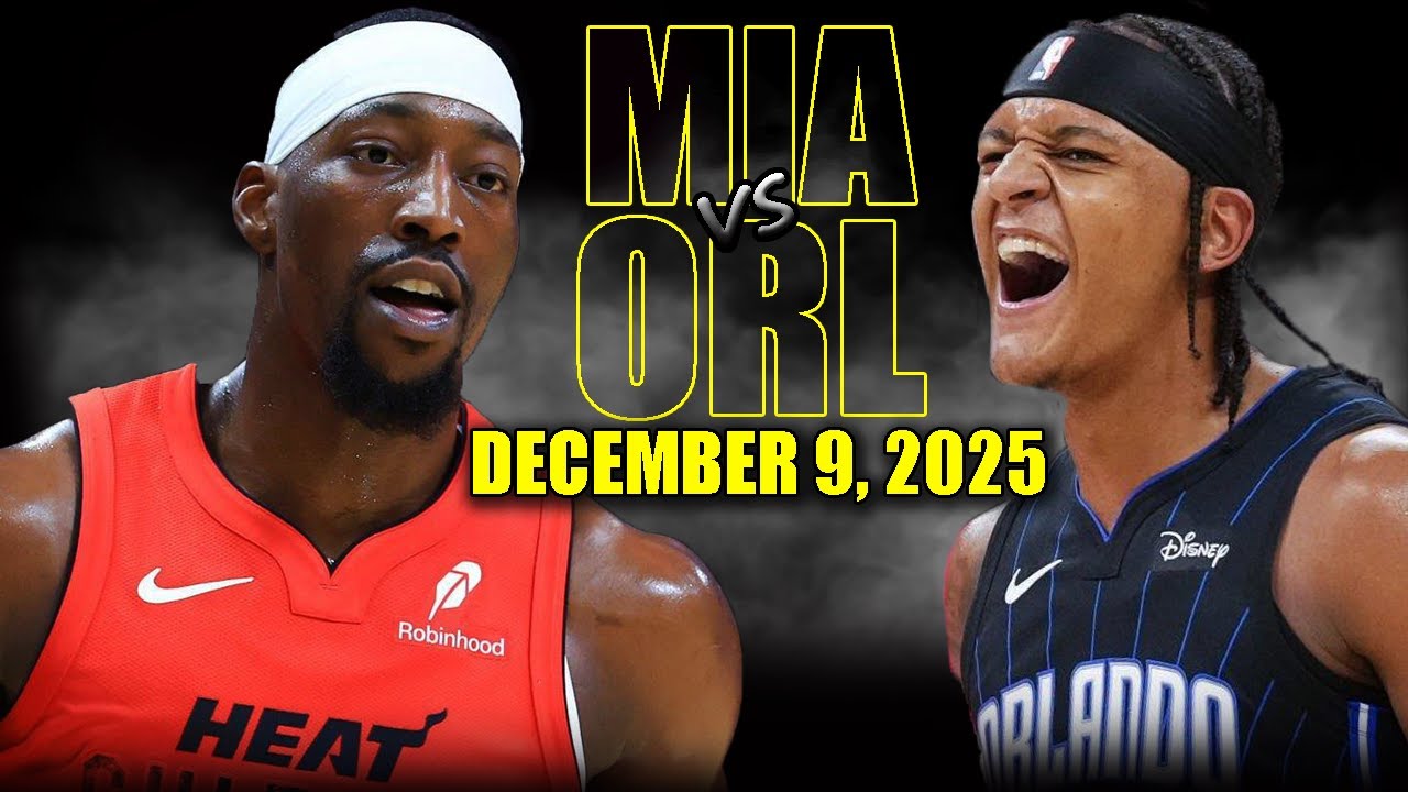 Miami Heat vs Orlando Magic Full Game Highlights &ndash; December 9, 2025 | NBA Cup QuarterFinals