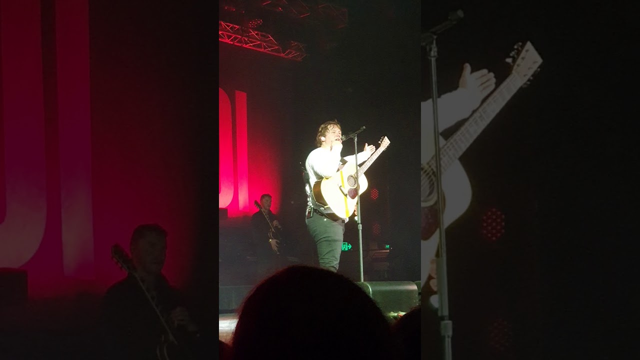Lewis capaldi having a banter with the Sydney crowd