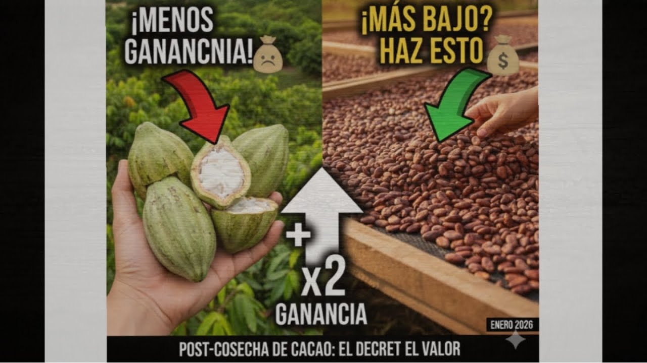 ¿Precios bajos del cacao? Cómo la post-cosecha puede duplicar tu margen de ganancia.