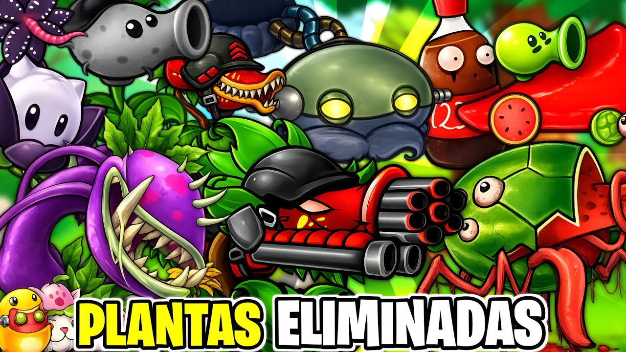Plantas Eliminadas de PvZ Fusión | Contenido Perdido
