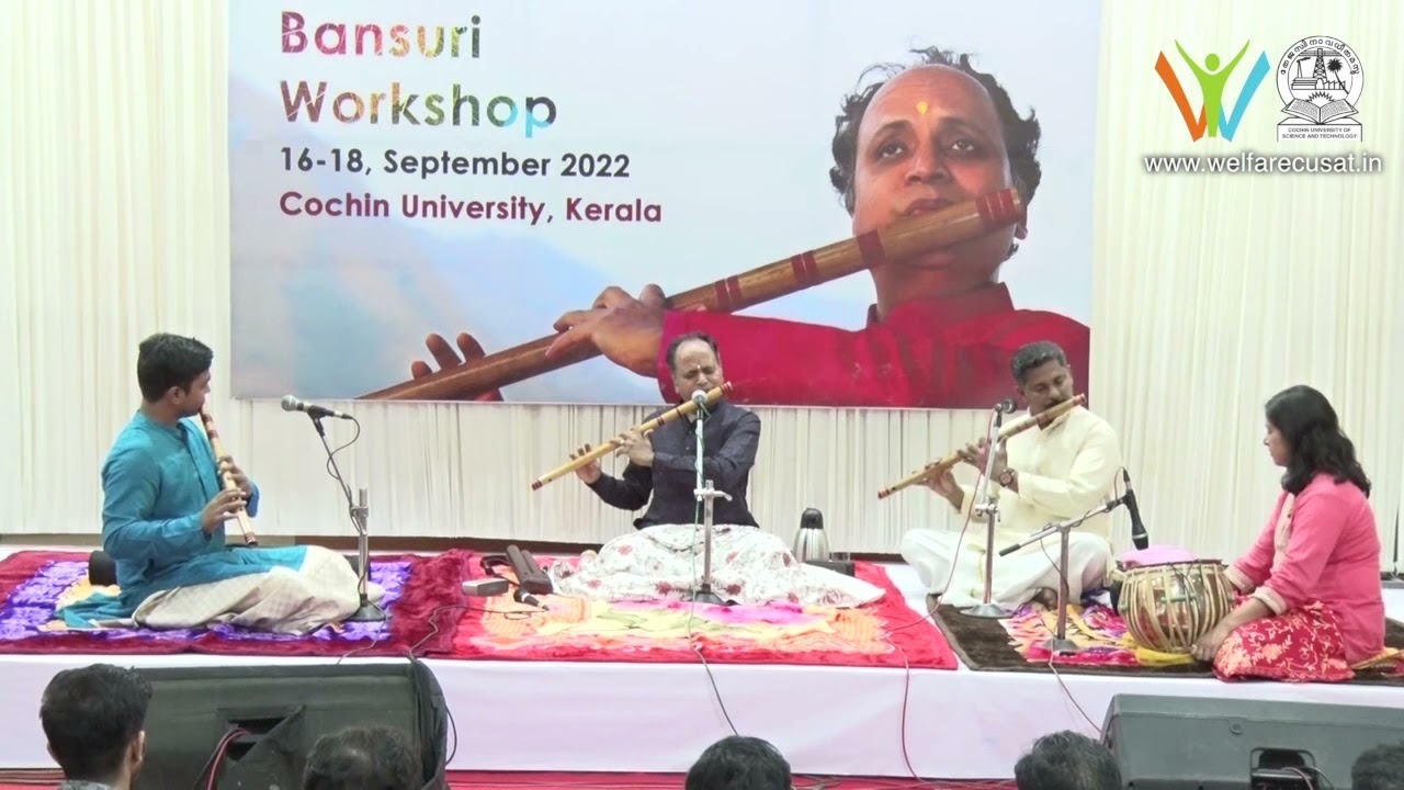 Bansuri concert at CUSAT by Himanshu Nanda organised by the Department of Youth Welfare, CUSAT.