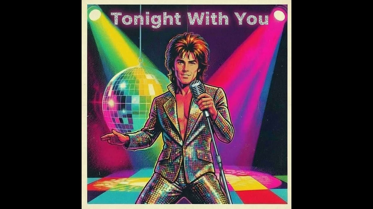 Tonight With You (2026 World Premiere Audio Song) 1977 Disco Pop Star !
