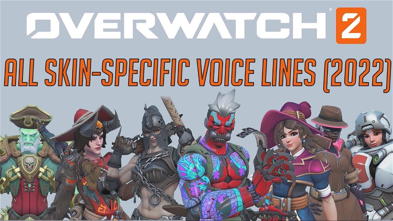 Overwatch 2 — все реплики, характерные для разных обликов (2022)