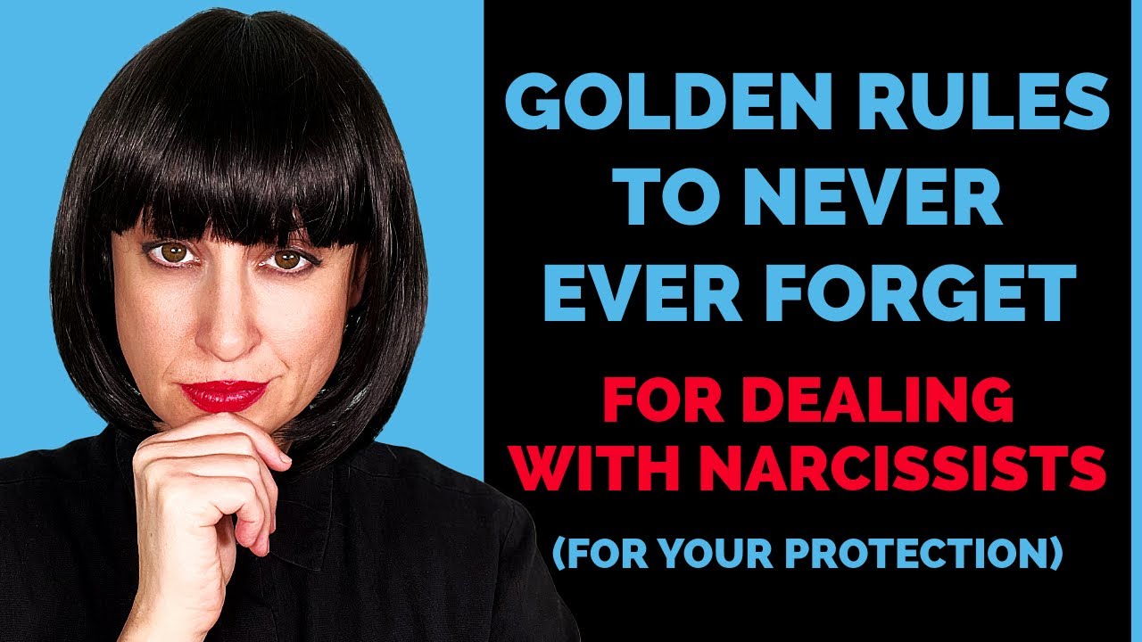 3 Golden Rules to Always Remember when Dealing with Narcissists #narcissisticabuse #empath #npd