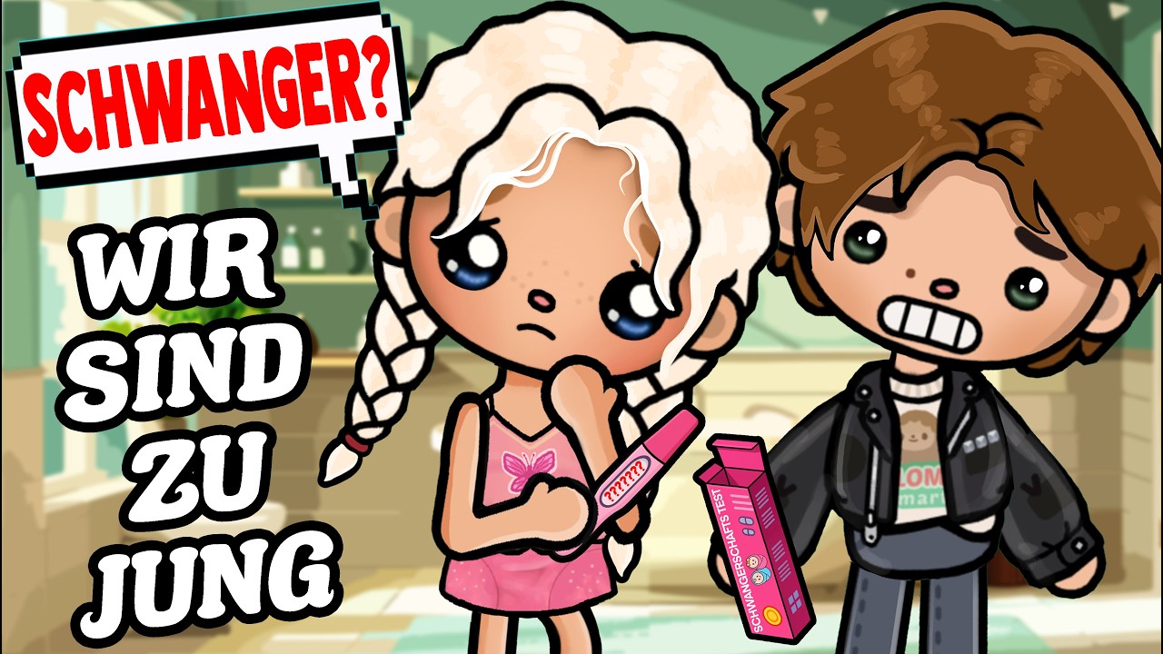 🍼 TEENAGER MOM🤰DER SCHWANGERSCHAFTSTEST 😨 TRAURIGE TOCABOCA STORY 💔 MIT STIMME PART 1 