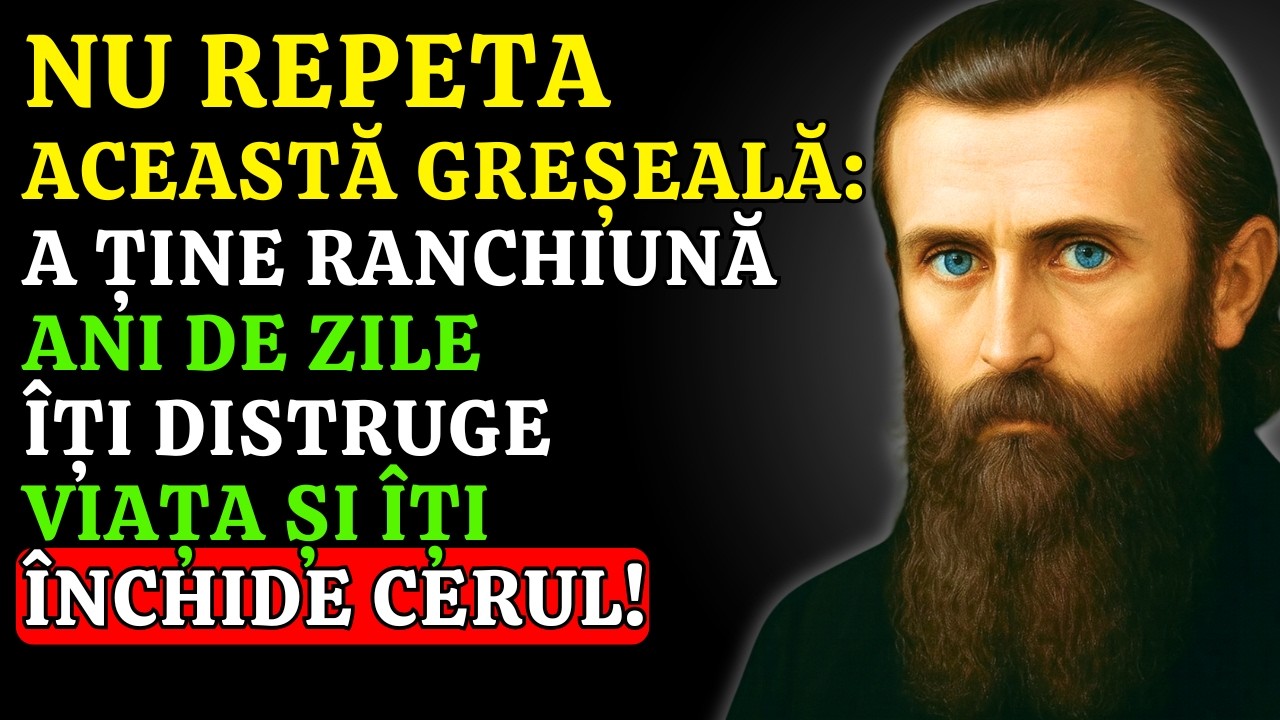 DE CE NU POȚI IERTA DUPĂ ATÂȚIA ANI? 🕯️ RANA NEVINDECATĂ CARE ÎȚI ÎNCHIDE ÎMPĂRĂȚIA! ARSENIE BOCA