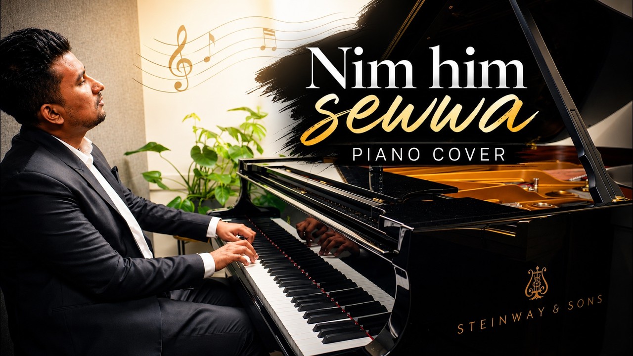 Nim him sewwa (Piano Cover) on Steinway Model C | Shahen Thilakaratne | Wedding Pianist