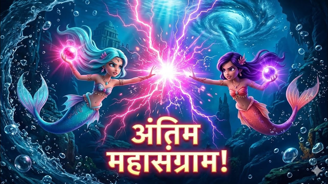 नन्ही जलपरी मीरा – Episode 10 | दो मोतियों का अंतिम संतुलन! 💎💜